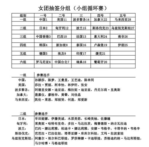 乒乓球淘汰赛抽签规则_乒乓球小组赛抽签流程_乒乓球淘汰赛规则