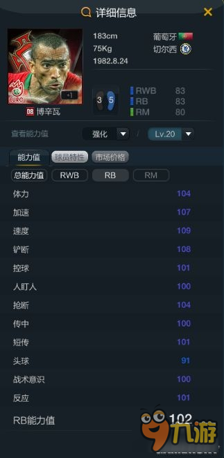 《FIFA Online3》新版本后卫球员推荐及评测分析