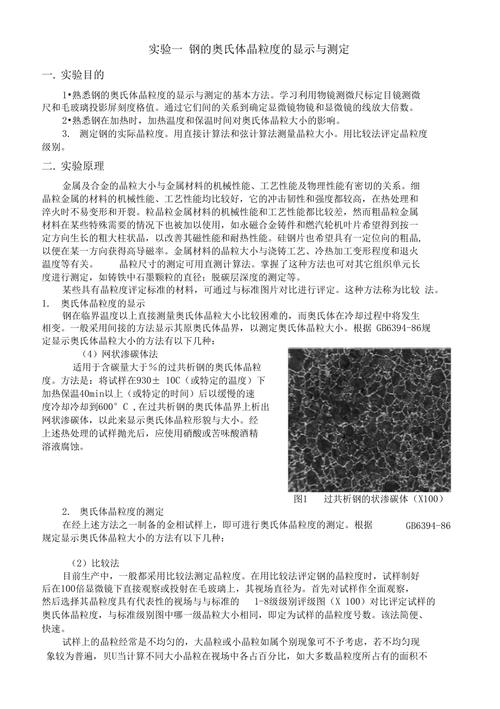 晶粒度计算公式_晶粒度测定方法_晶粒度评级方法