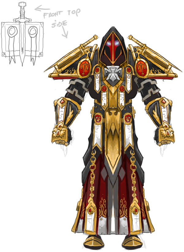 TBC圣骑士套装解析_wow牛头人圣骑士幻化_魔兽世界圣骑士套装