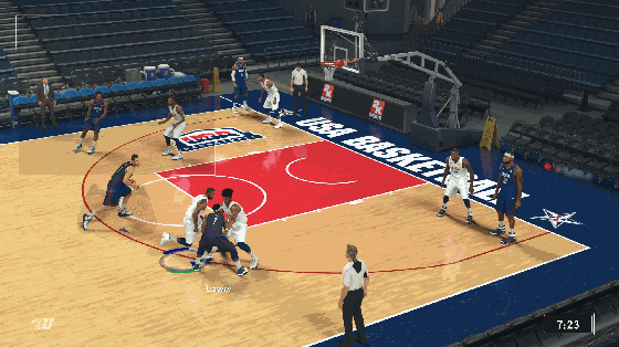 NBA 2K17单挡操作方法_nba2k17过人动作选择_NBA 2K17跑位技巧
