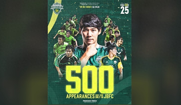 光州梅开二度前锋首发_全北现代vs光州fc直播_全北现代500场里程碑